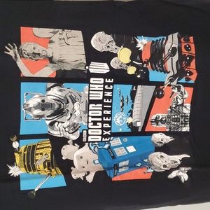 NEW Doctor Who Experience RARE Cardiff, Wales BBC T-shirt Small